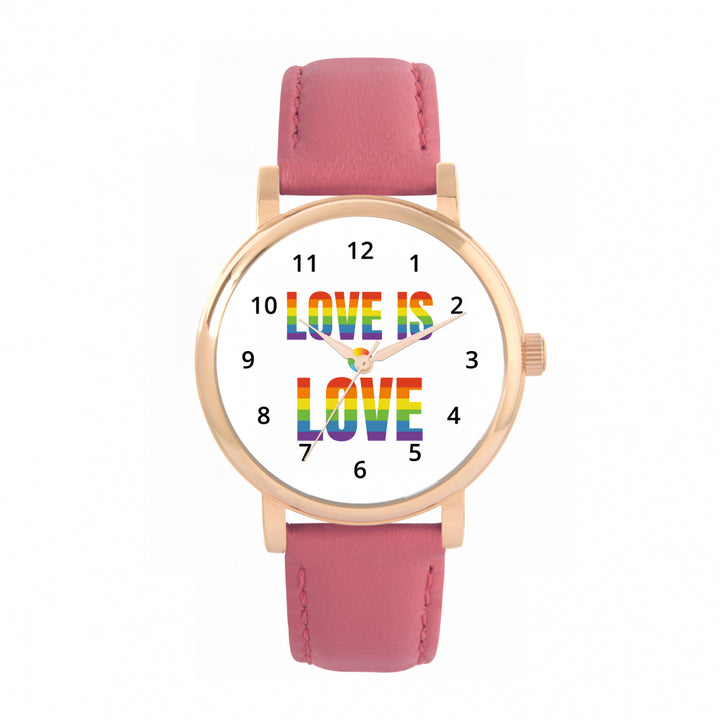 38mm Pride Love Is Love Watch