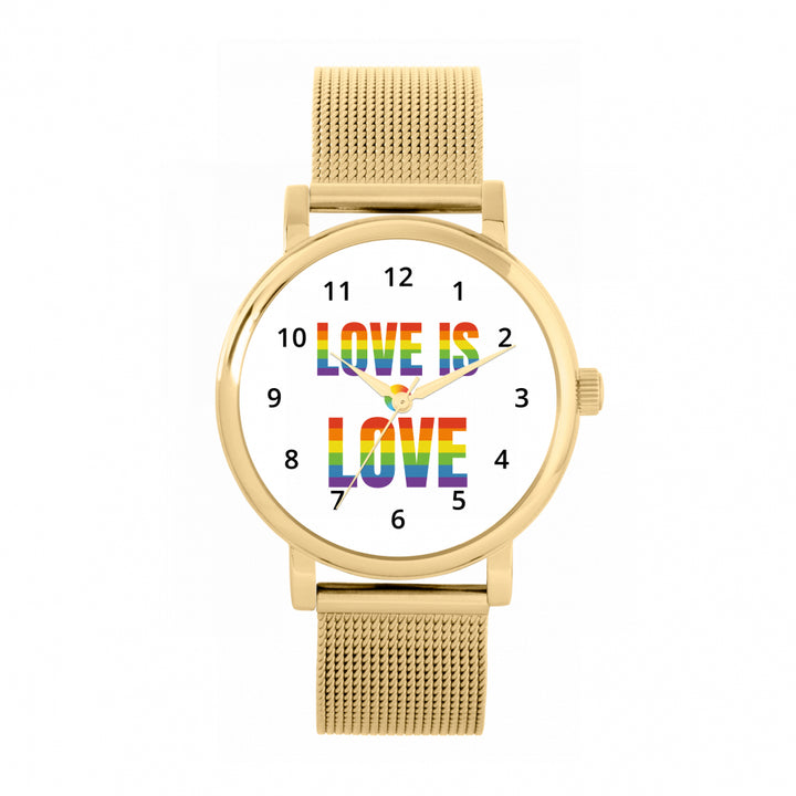 38mm Pride Love Is Love Watch