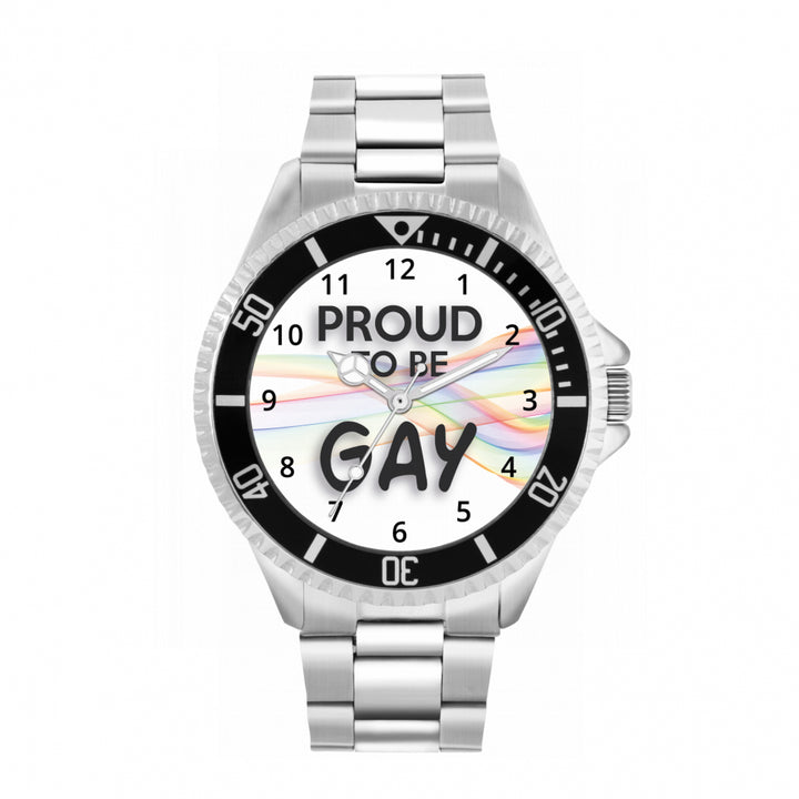 42mm Pride Rainbow Ribbon Proud Watch