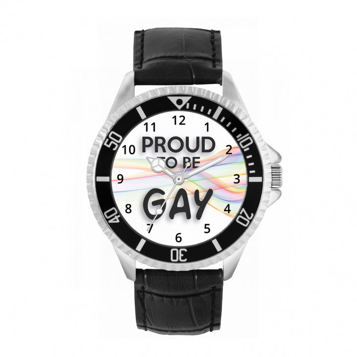 42mm Pride Rainbow Ribbon Proud Watch