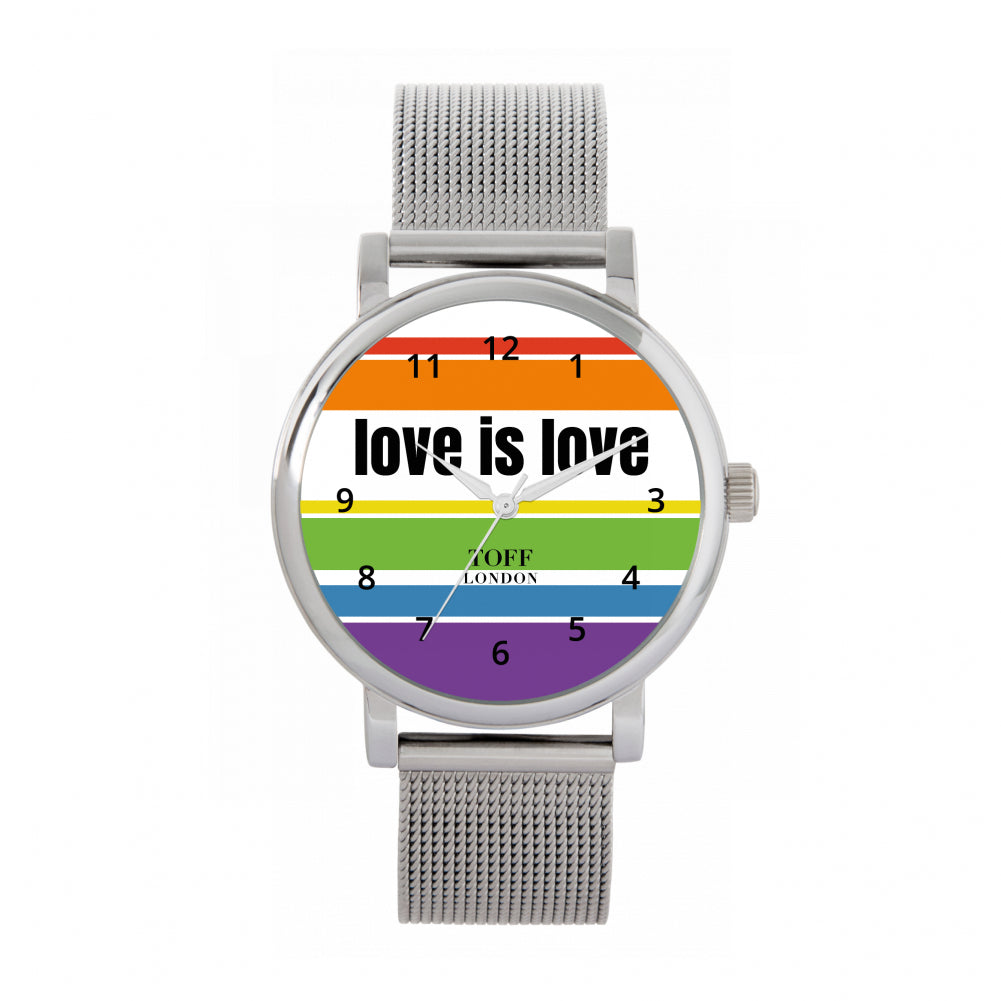 38mm Pride Love Is Love Watch