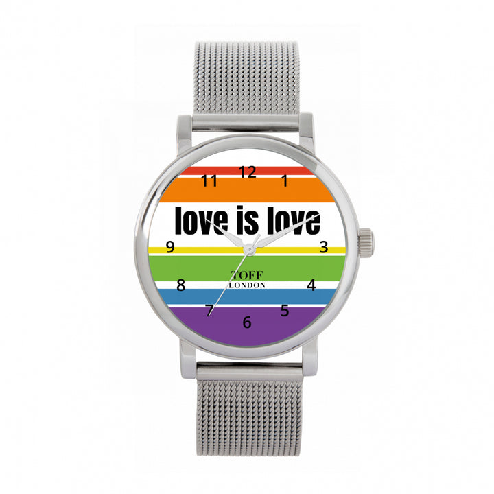 38mm Pride Love Is Love Watch