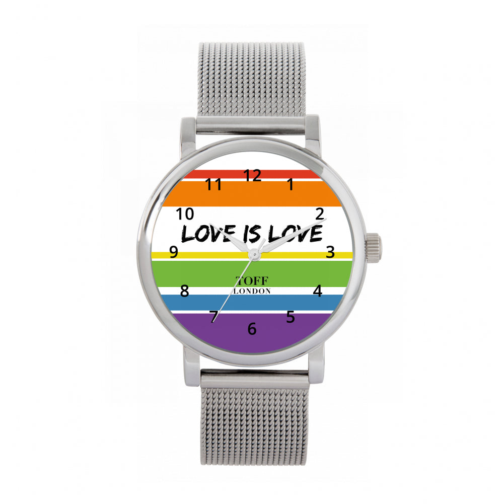 38mm Pride Love Is Love Watch