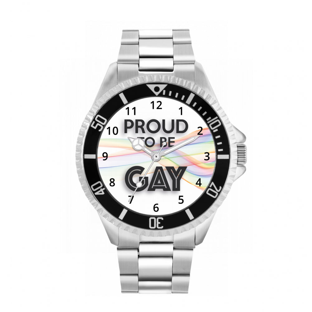 42mm Pride Rainbow Ribbon Proud Watch