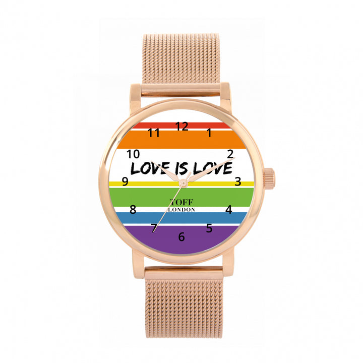 38mm Pride Love Is Love Watch