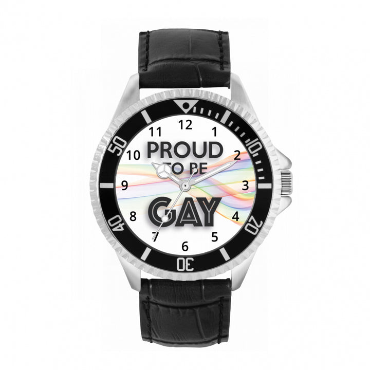 42mm Pride Rainbow Ribbon Proud Watch