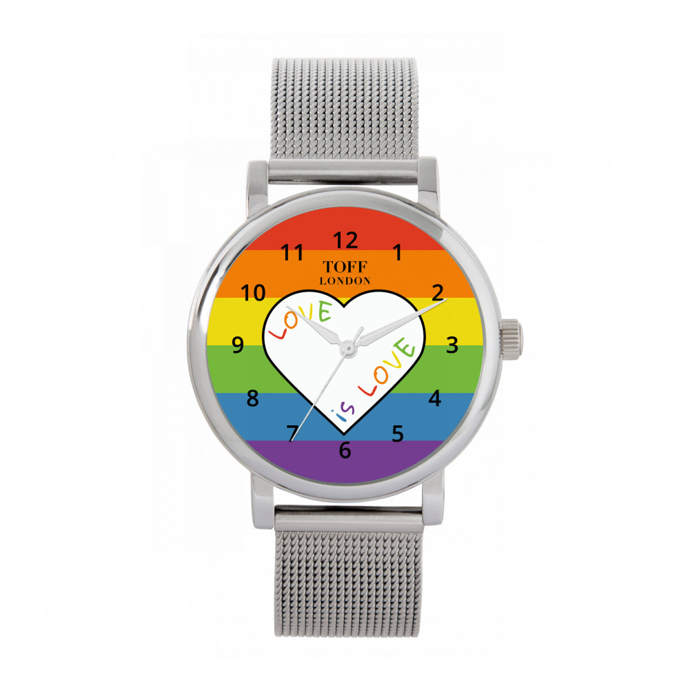 38mm Pride Love Is Love Watch