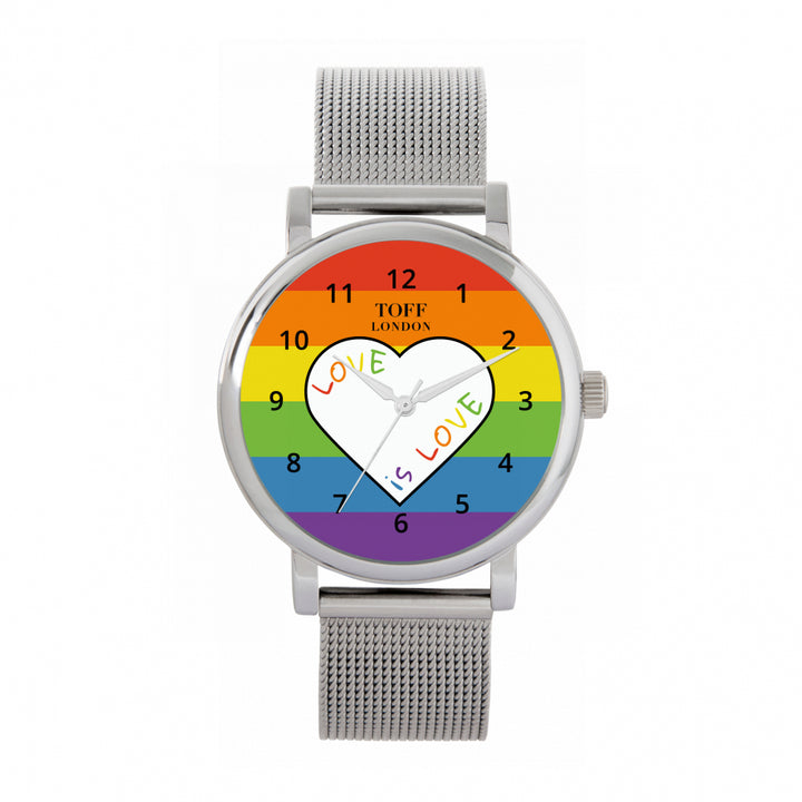 38mm Pride Love Is Love Watch