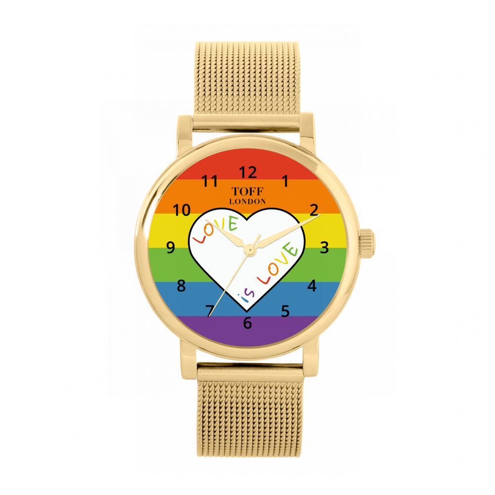 38mm Pride Love Is Love Watch