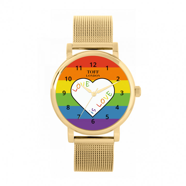 38mm Pride Love Is Love Watch