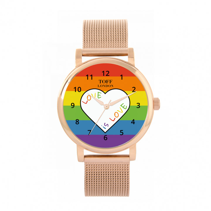38mm Pride Love Is Love Watch