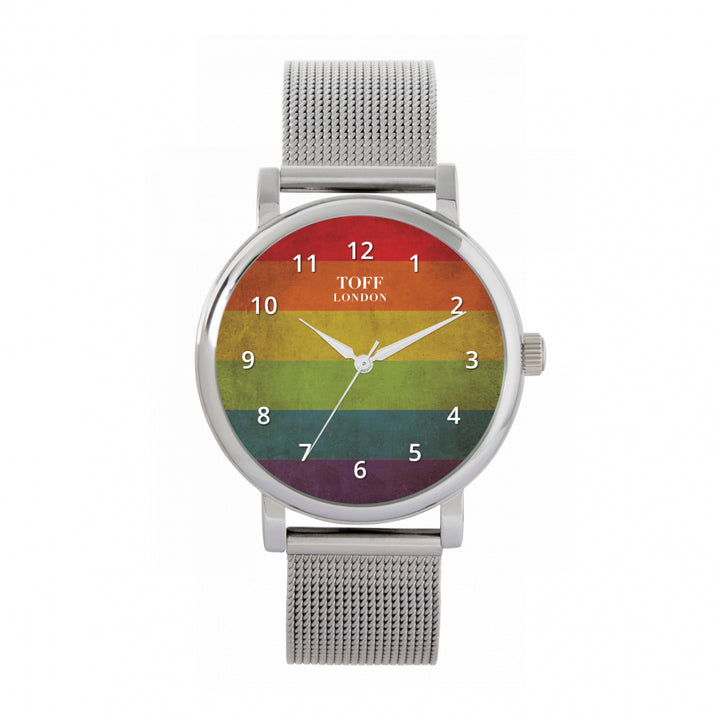 38mm Pride Vintage Rainbow Watch