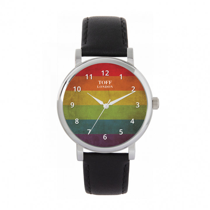 38mm Pride Vintage Rainbow Watch