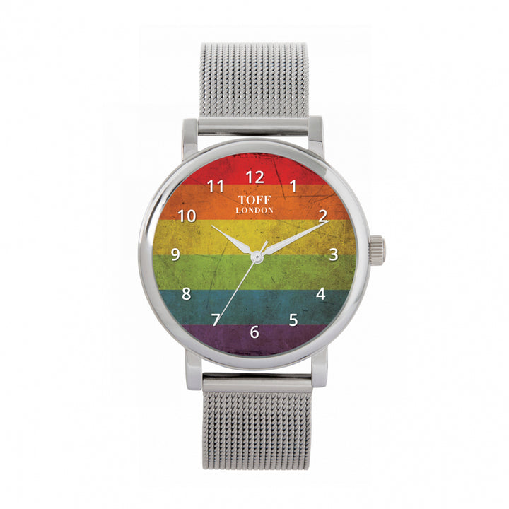 38mm Pride Vintage Rainbow Watch