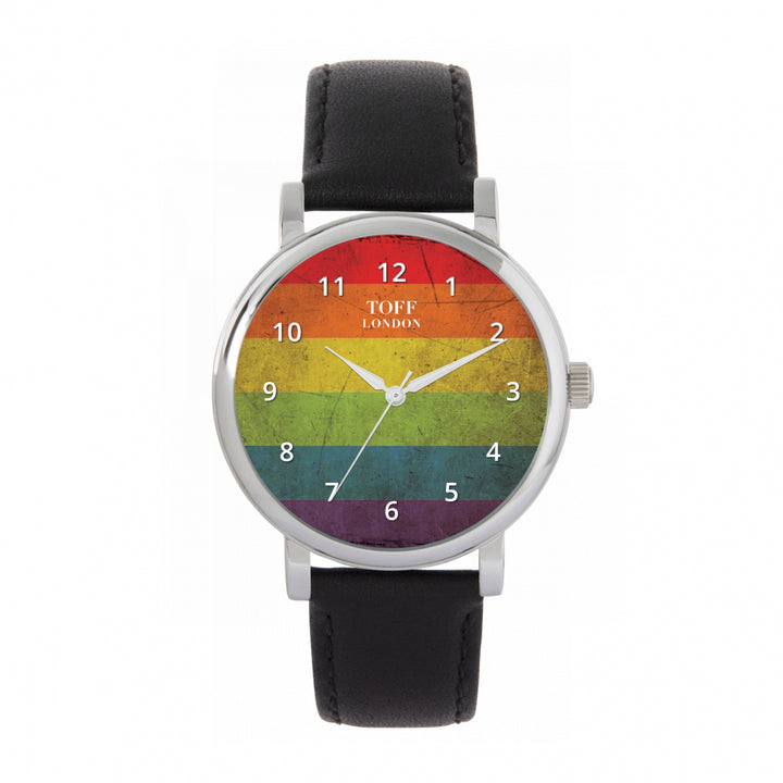 38mm Pride Vintage Rainbow Watch