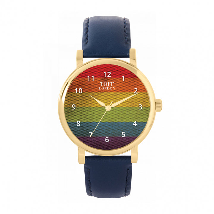 38mm Pride Vintage Rainbow Watch