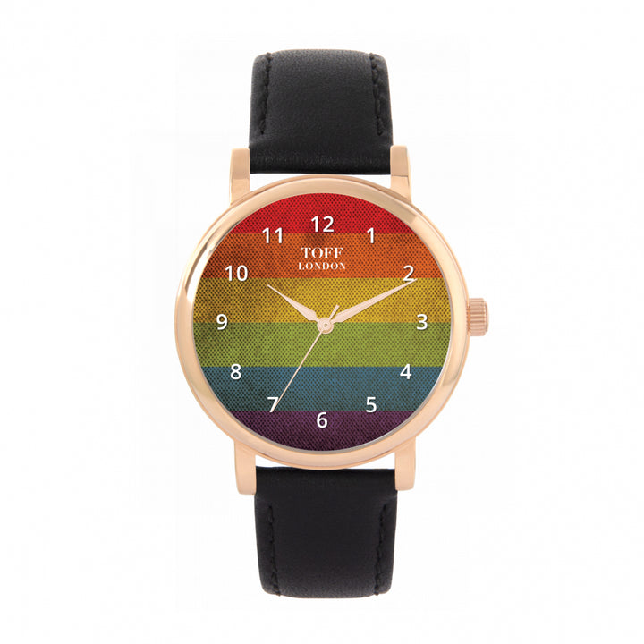 38mm Pride Vintage Rainbow Watch