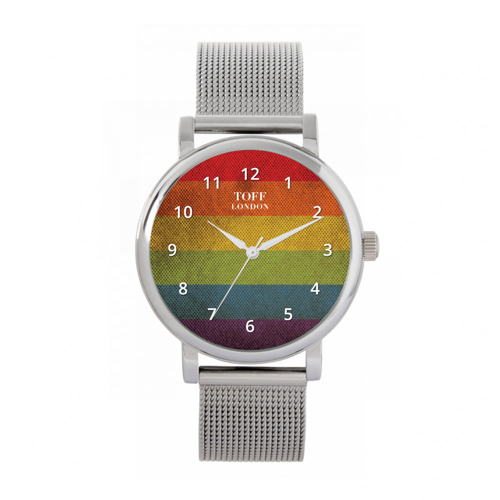 38mm Pride Vintage Rainbow Watch