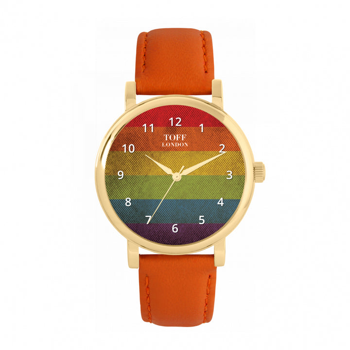 38mm Pride Vintage Rainbow Watch