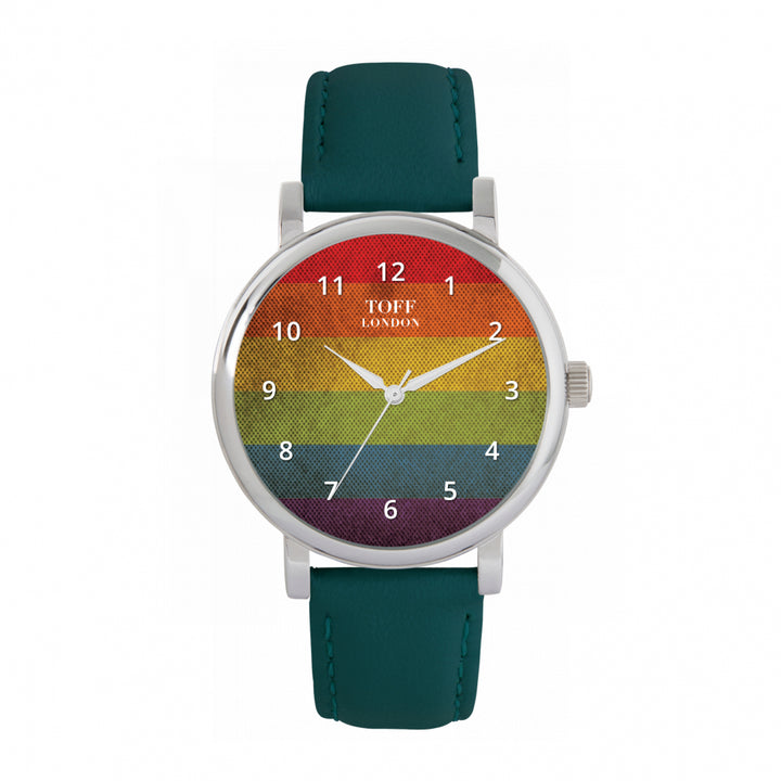 38mm Pride Vintage Rainbow Watch