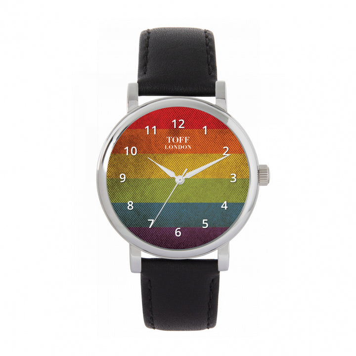 38mm Pride Vintage Rainbow Watch