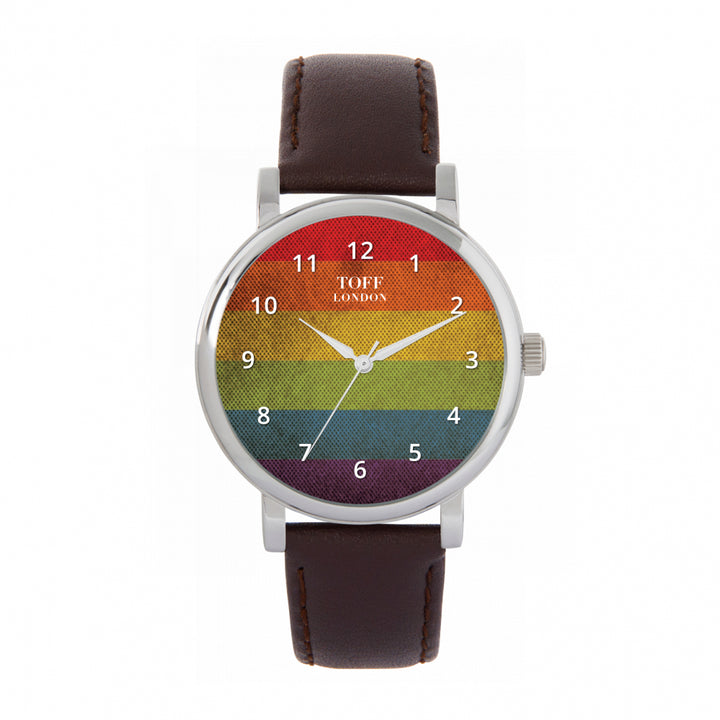 38mm Pride Vintage Rainbow Watch