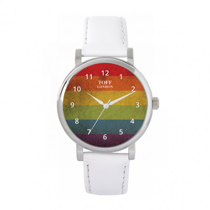 38mm Pride Vintage Rainbow Watch