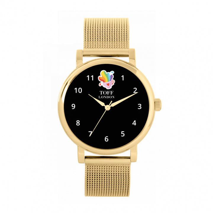 38mm Pride Vintage Rainbow Watch
