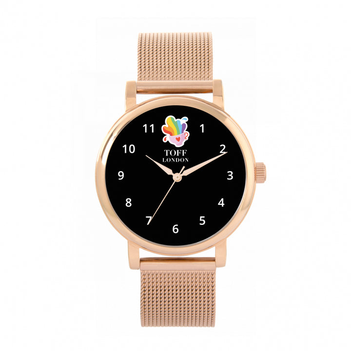 38mm Pride Vintage Rainbow Watch