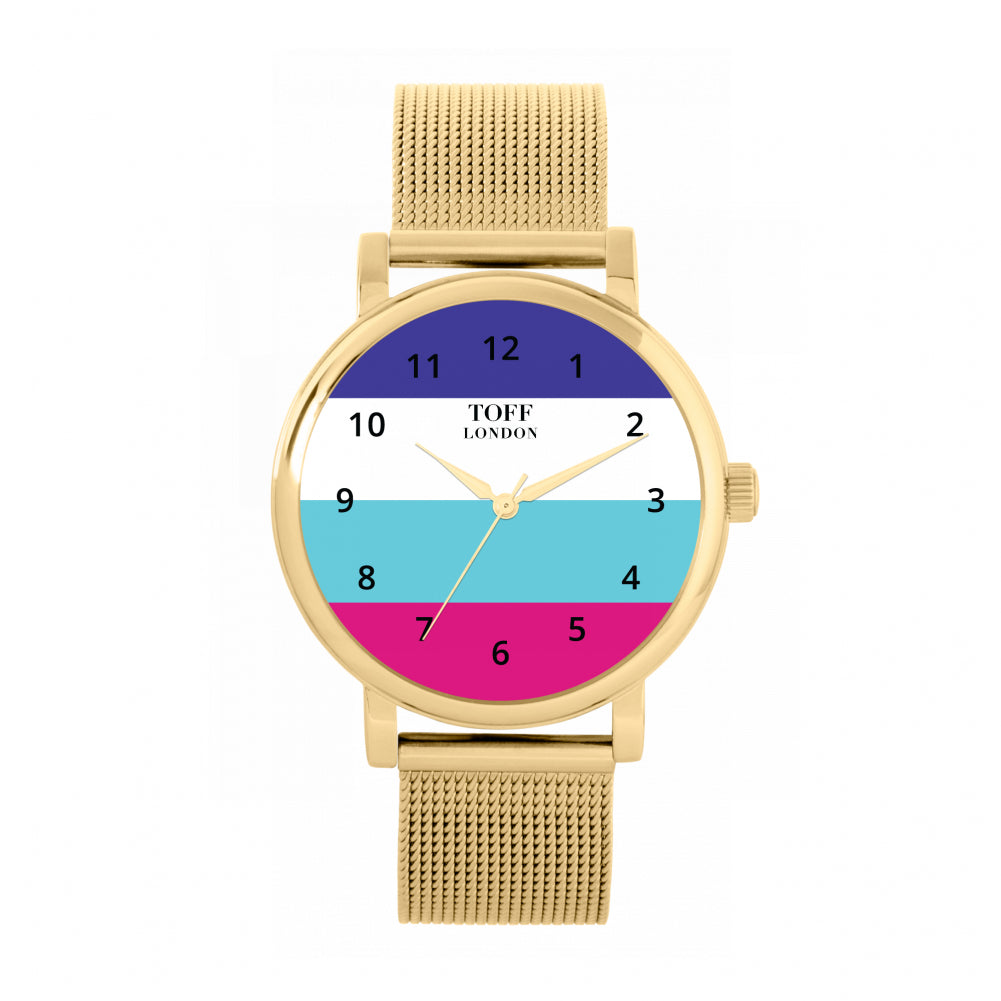 38mm Pride Multisexual Flag Watch