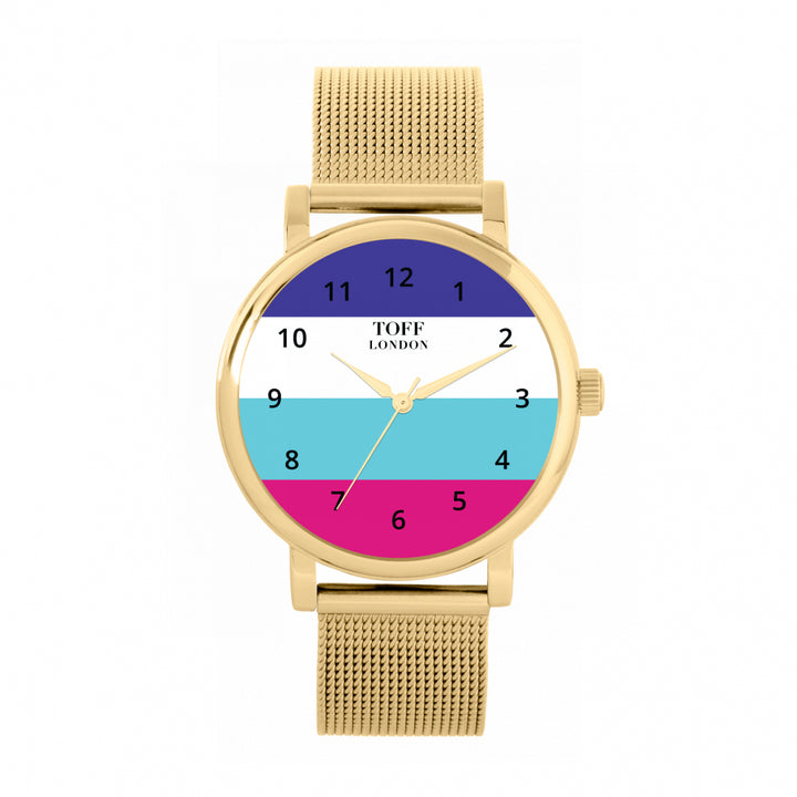 38mm Pride Multisexual Flag Watch