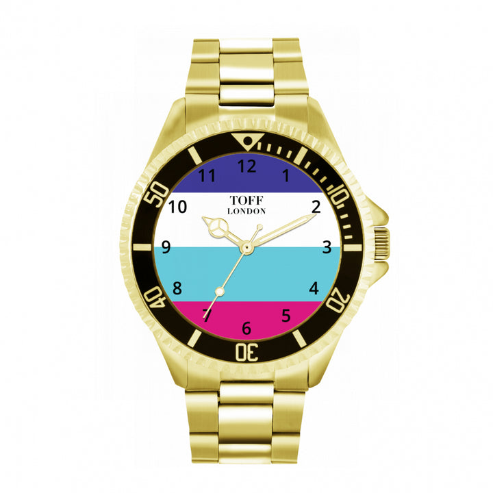42mm Pride Multisexual Flag Watch