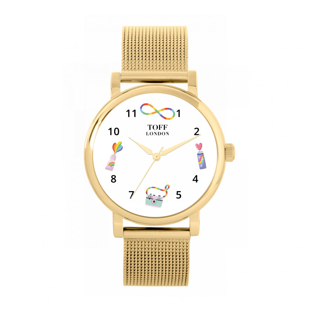 38mm Pride Infinity Sign Watch