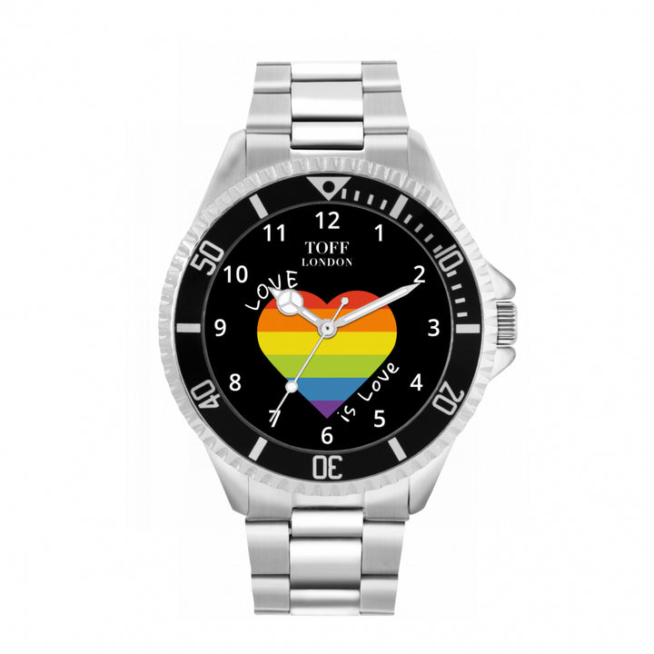 42mm Pride Heart Love Is Love Watch