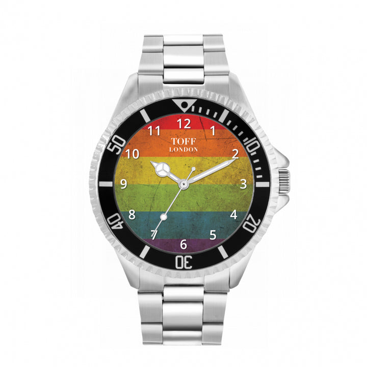 42mm Pride Vintage Rainbow Watch