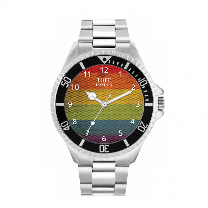 42mm Pride Vintage Rainbow Watch