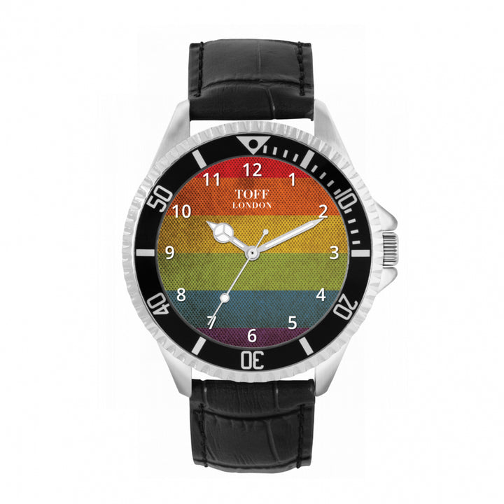 42mm Pride Vintage Rainbow Watch