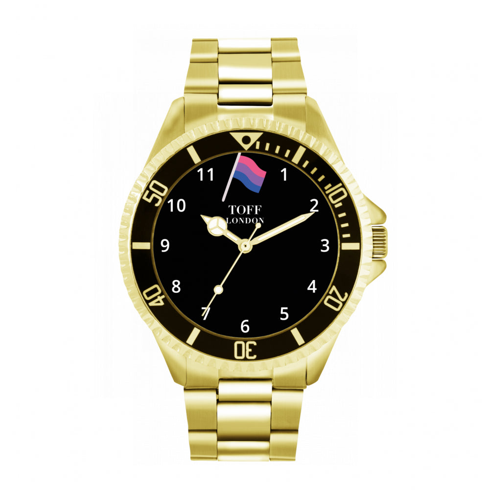 42mm Pride Mini Bisexual Flag Watch