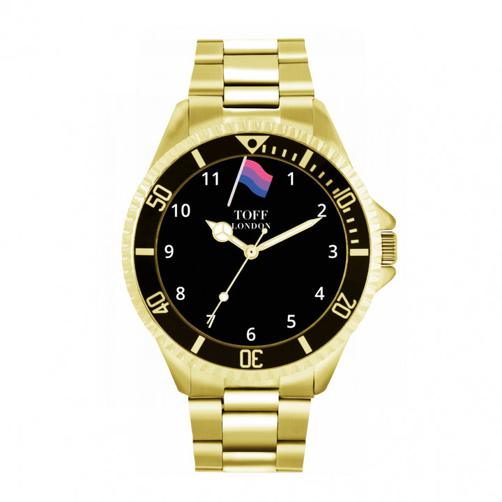 42mm Pride Mini Bisexual Flag Watch