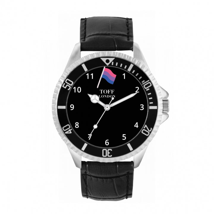 42mm Pride Mini Bisexual Flag Watch
